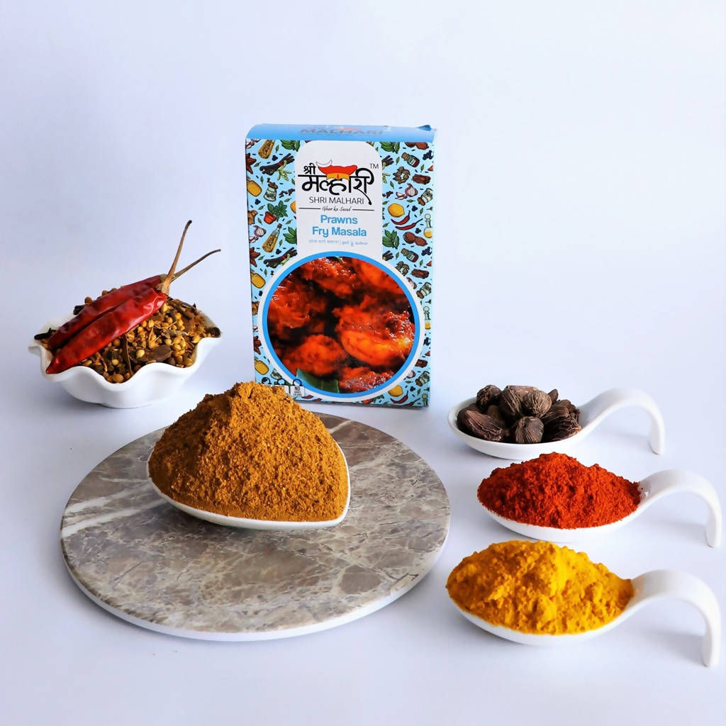 Shri Malhari Prawns Fry masala - Swadesiicart