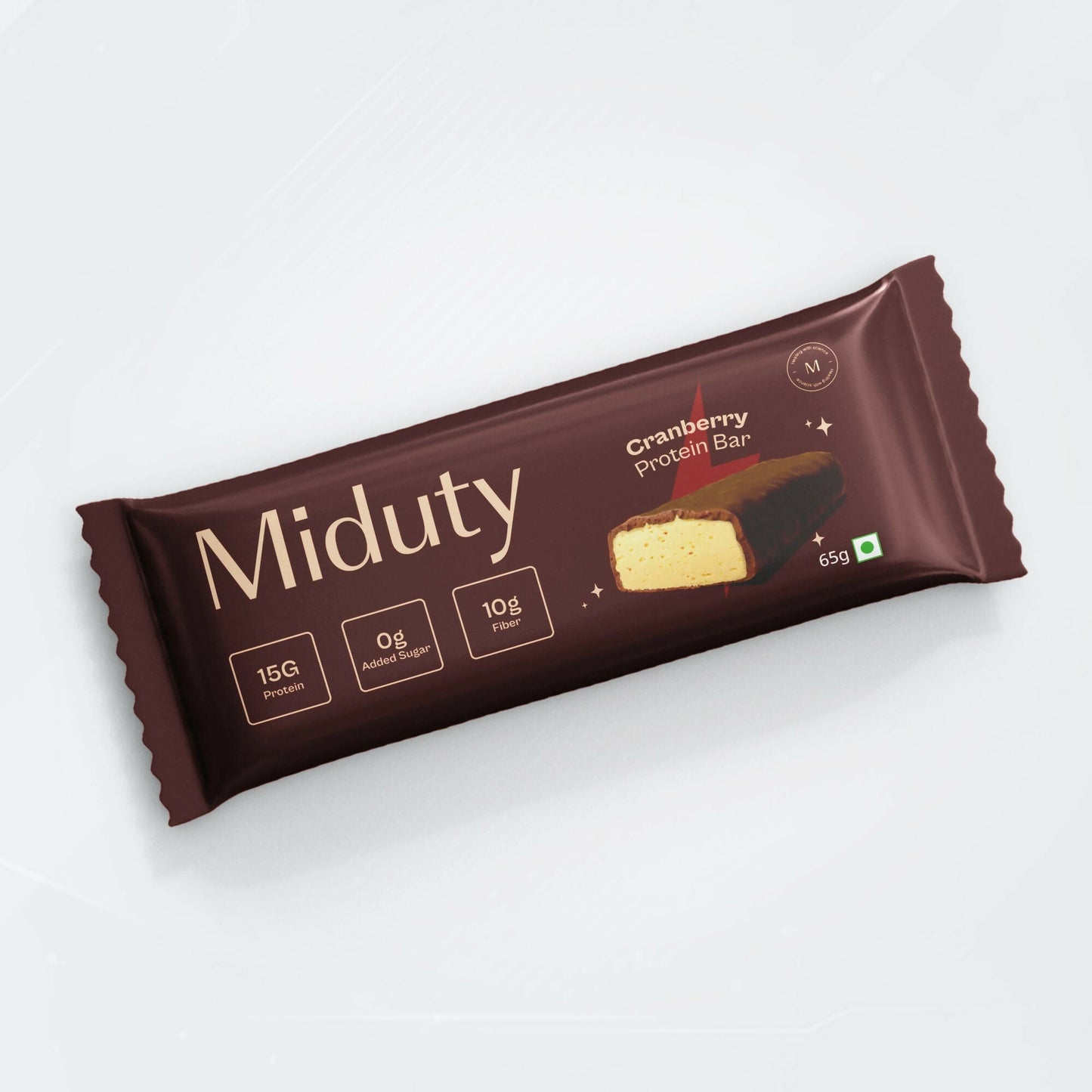 Miduty by Palak Notes Protein Bars Combo (Belgium Chocolate, Arabica Coffee and Cranberry) | Swadesiicart