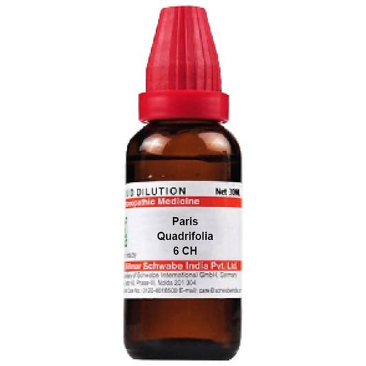 Dr. Willmar Schwabe India Paris Quadrifolia Dilution | Swadesiicart
