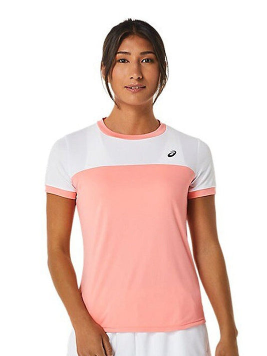 ASICS Court SS Colourblocked Short Sleeved T-Shirt | Swadesiicart