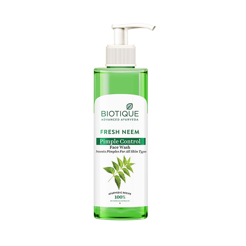 Biotique Advanced Ayurveda Bio Neem Purifying Face Wash - Swadesiicart