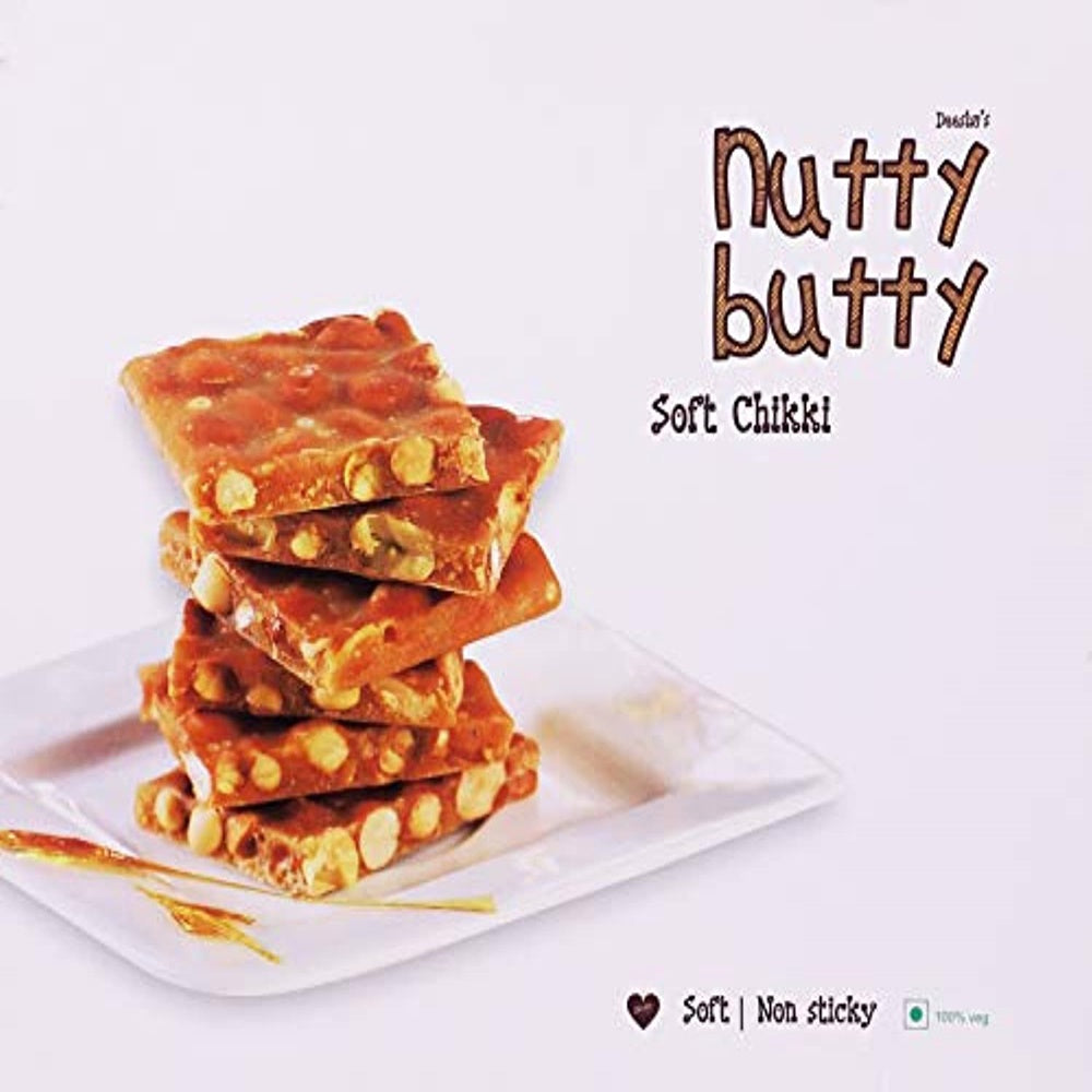 Deesha Foods Nutty Butty Chikki 250gms | Swadesiicart