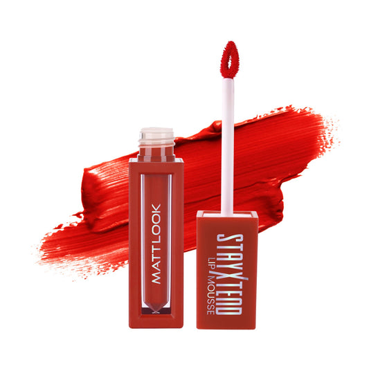Matt Look Stayxtend Lip Mousse - Firey Red