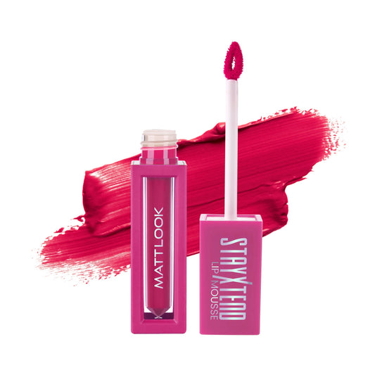 Matt Look Stayxtend Lip Mousse - Loud Pink - Swadesiicart
