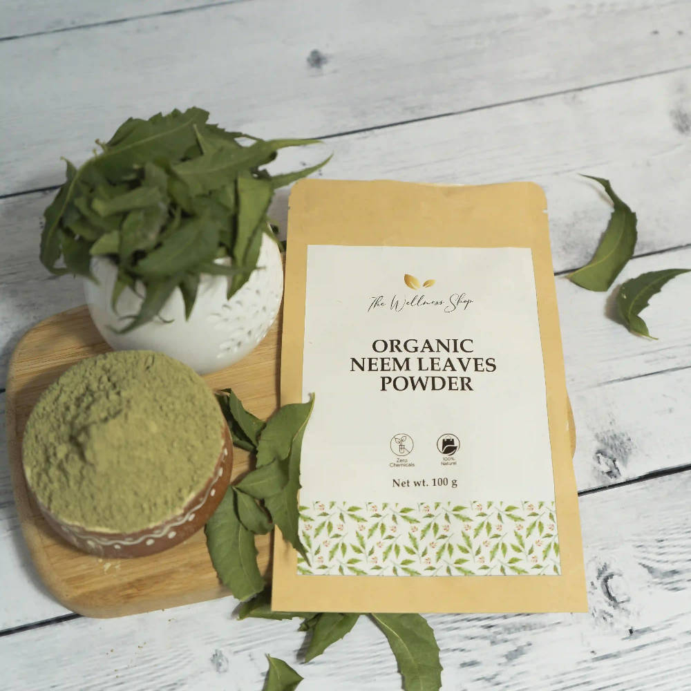 The Wellness Shop Organic Neem Leave Powder | Swadesiicart
