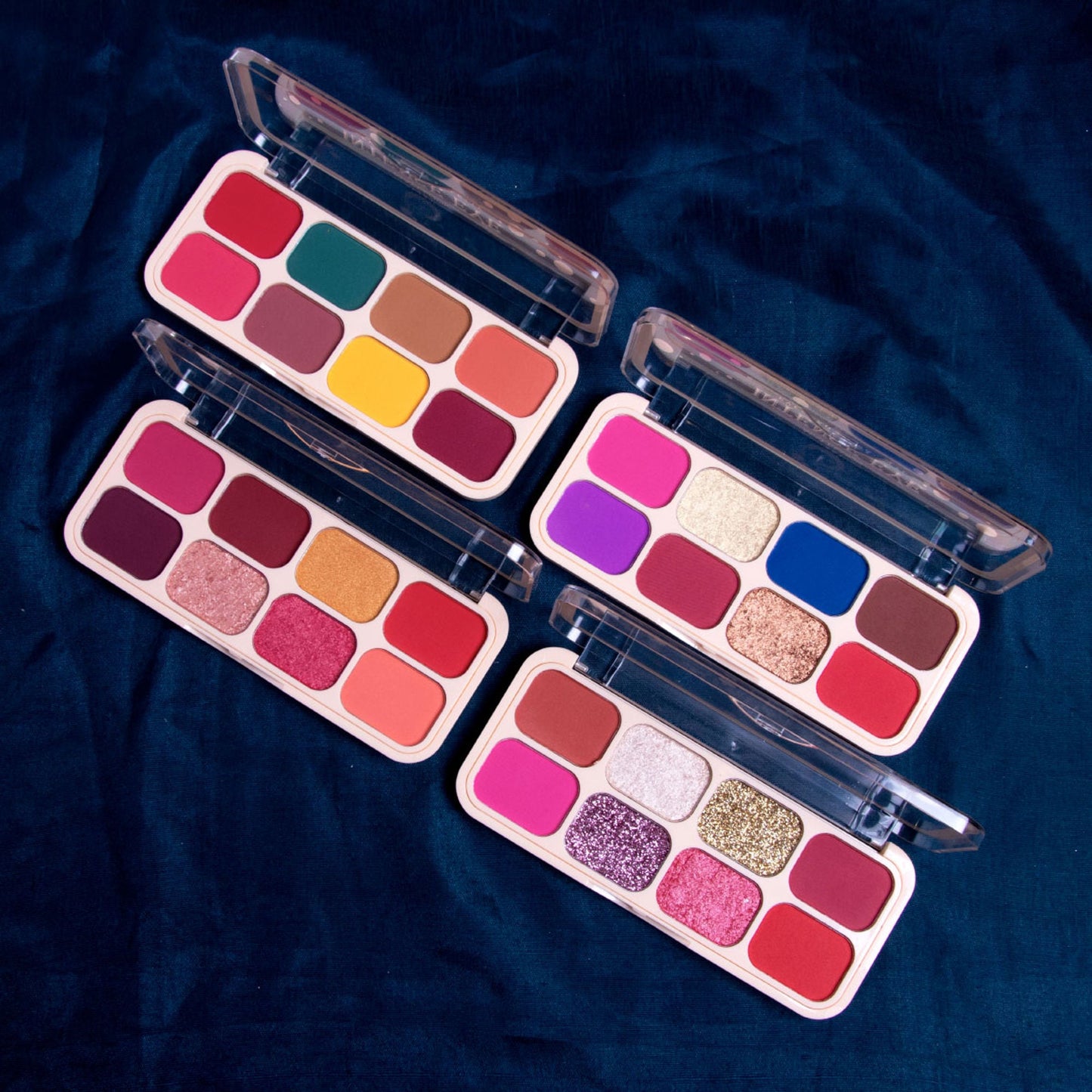 Matt Look Intense Eye - Eyeshadow Palette - Multicolor-01 - Swadesiicart