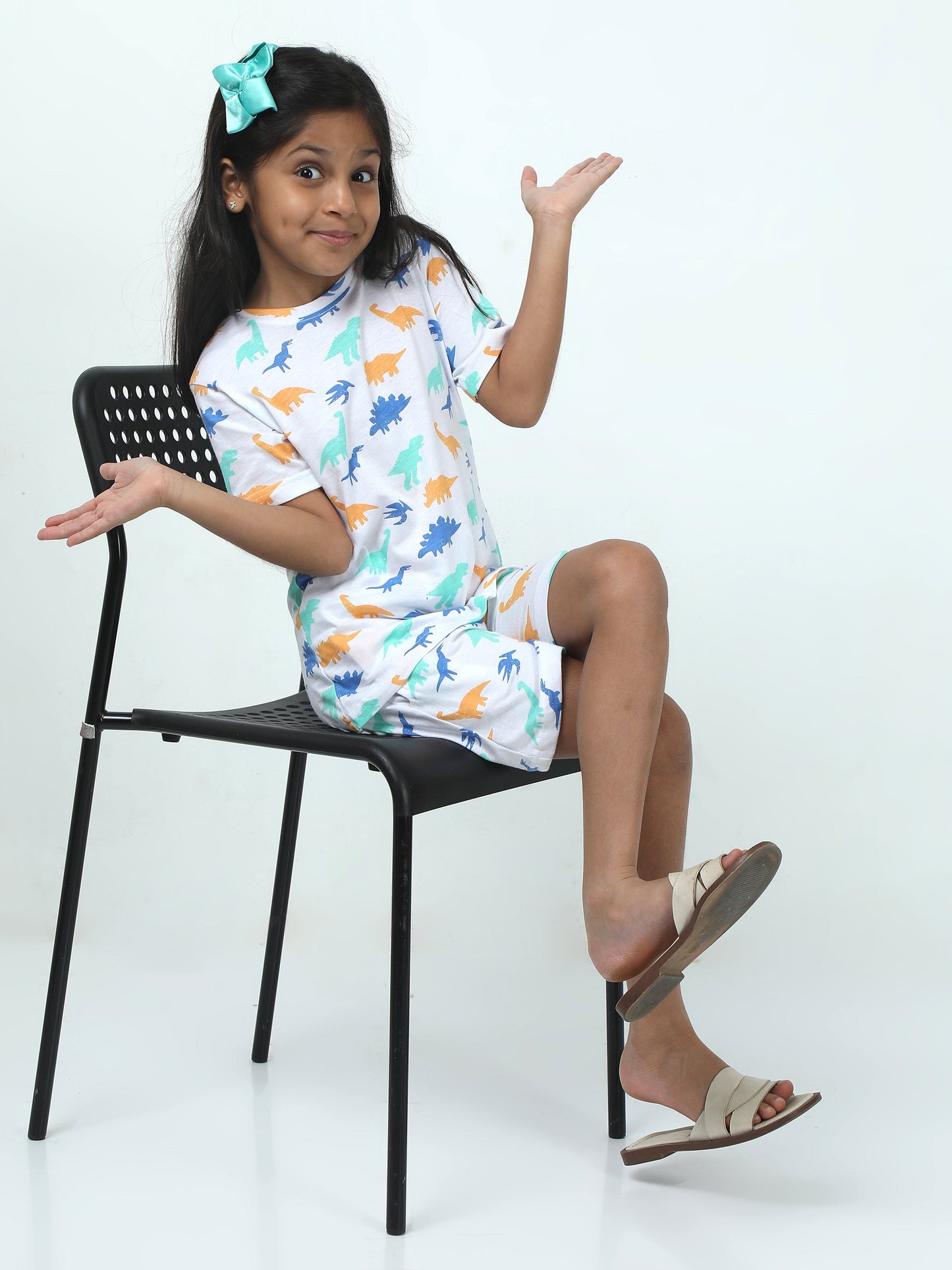 Chilins Kids Boys Girls Cotton Co-ord set Printed - Swadesiicart
