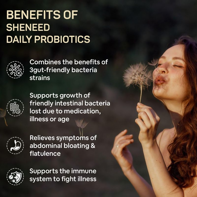 SheNeed Daily Probiotics Capsules