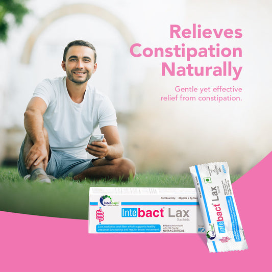 Dr Morpen Intebact Probiotic Laxative – Best Solution For Constipation Relief | Swadesiicart