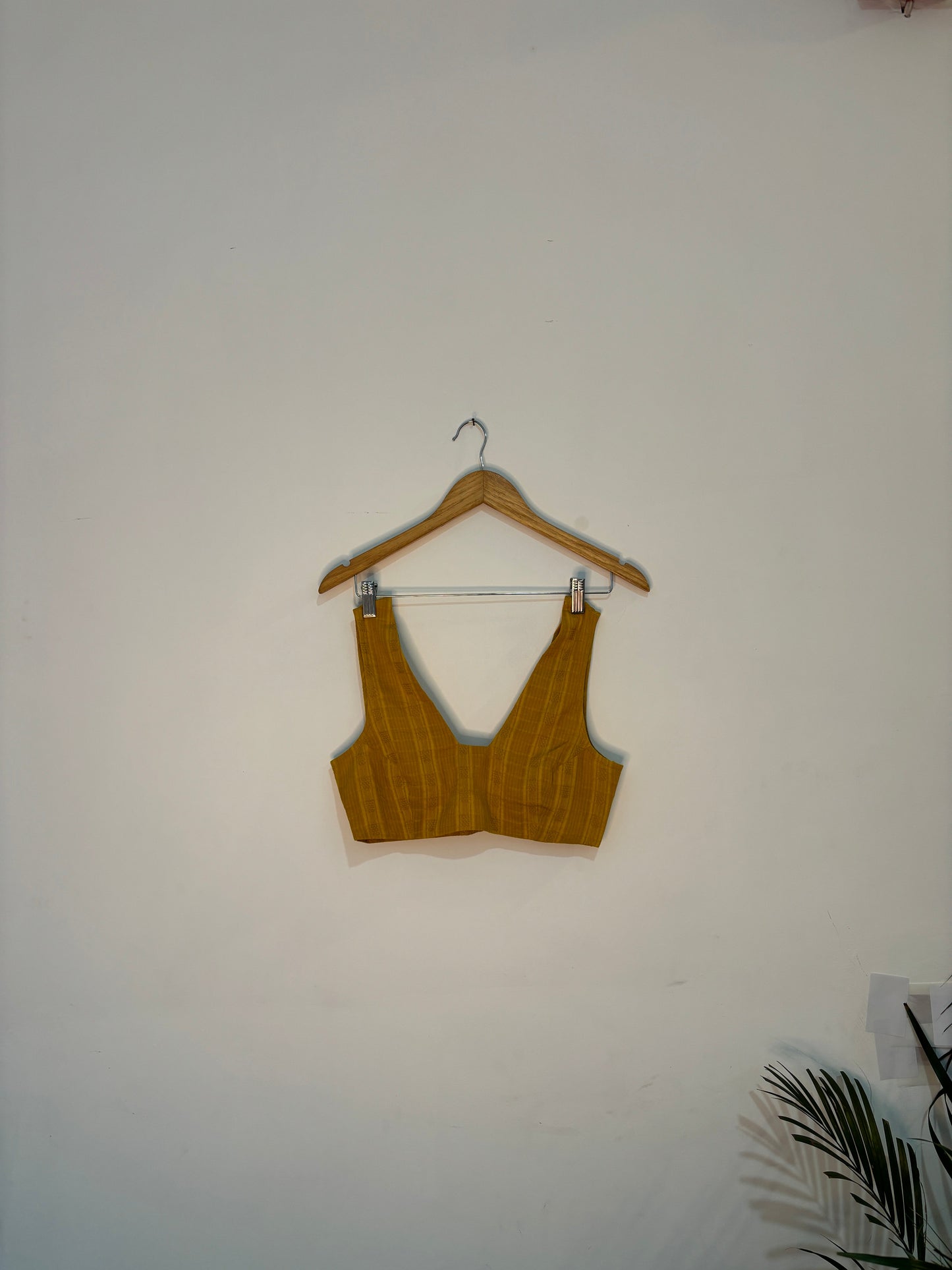 trueBrowns Mustard Jacket Top Pant Set | Swadesiicart