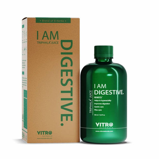 Vitro Naturals I Am Digestive Triphala+ Juice | Swadesiicart