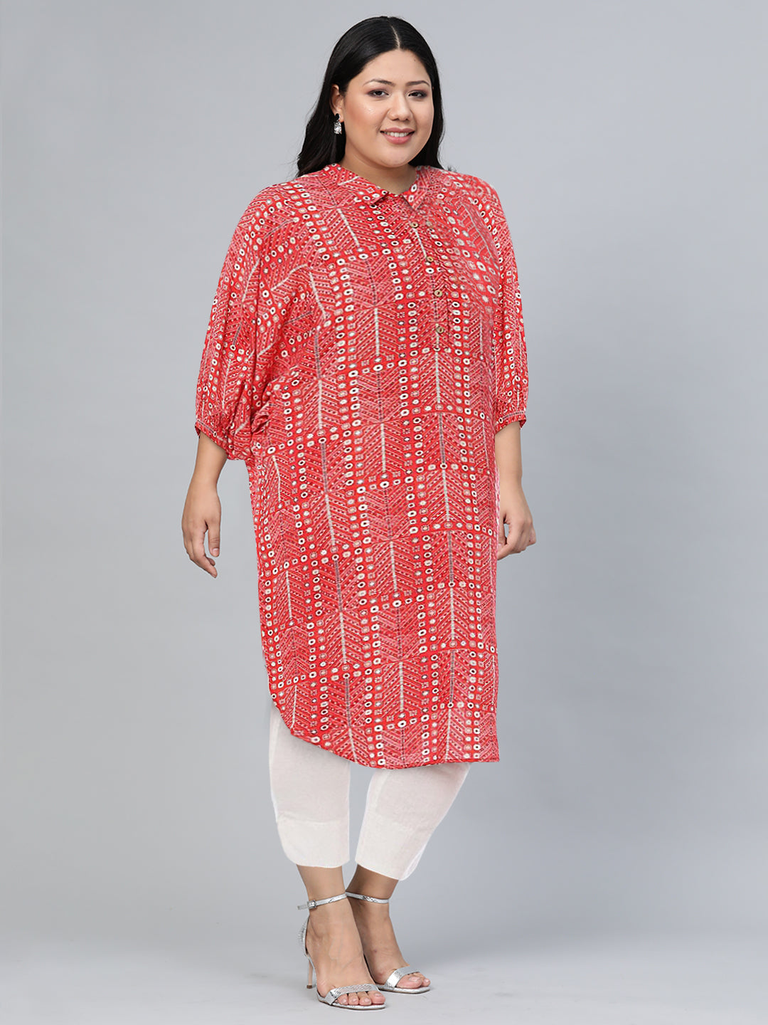 Biba Women Ethnic Motifs Printed Kurta - Swadesiicart