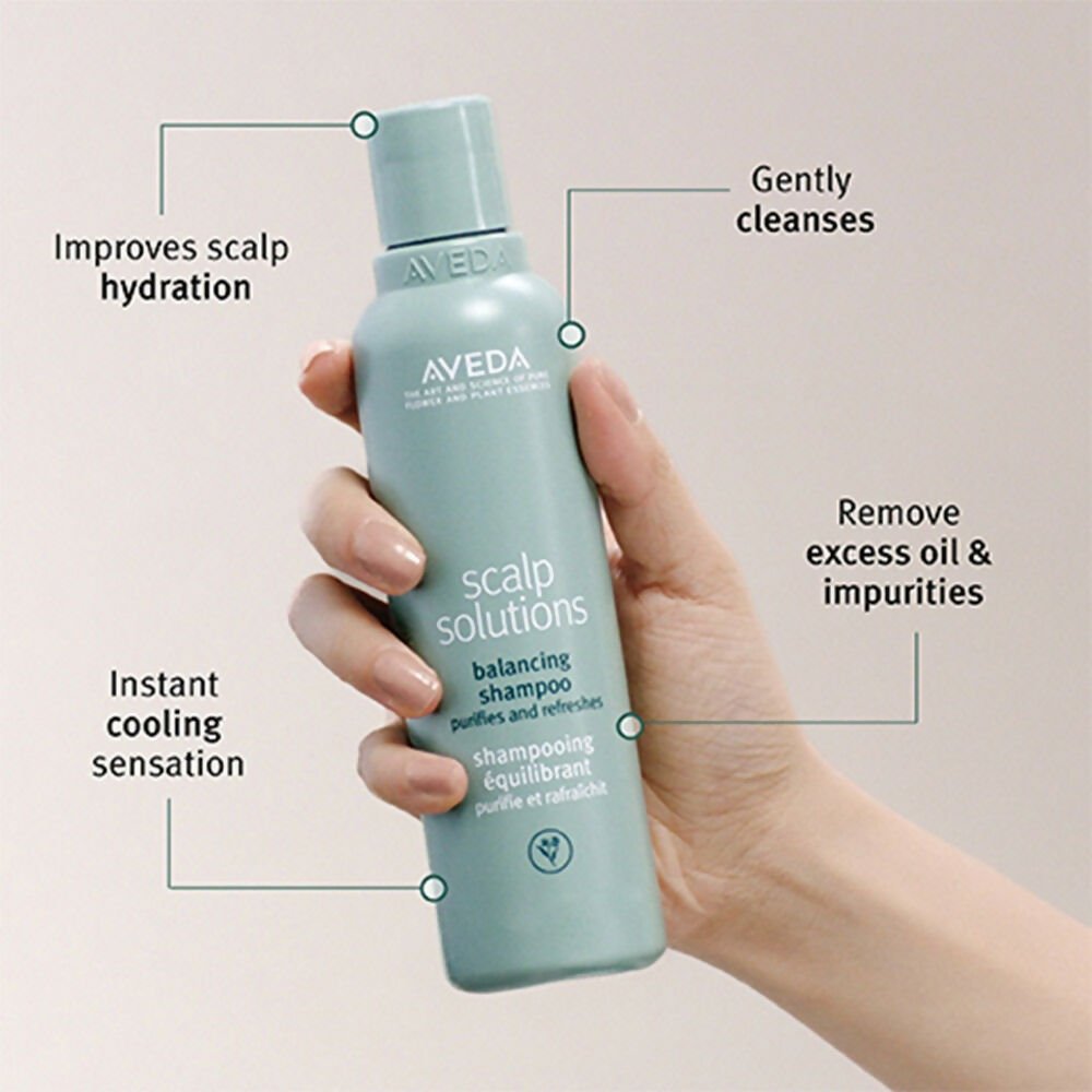 Aveda Scalp Solutions Shampoo - Boosts Scalp Hydration By 92% | Swadesiicart
