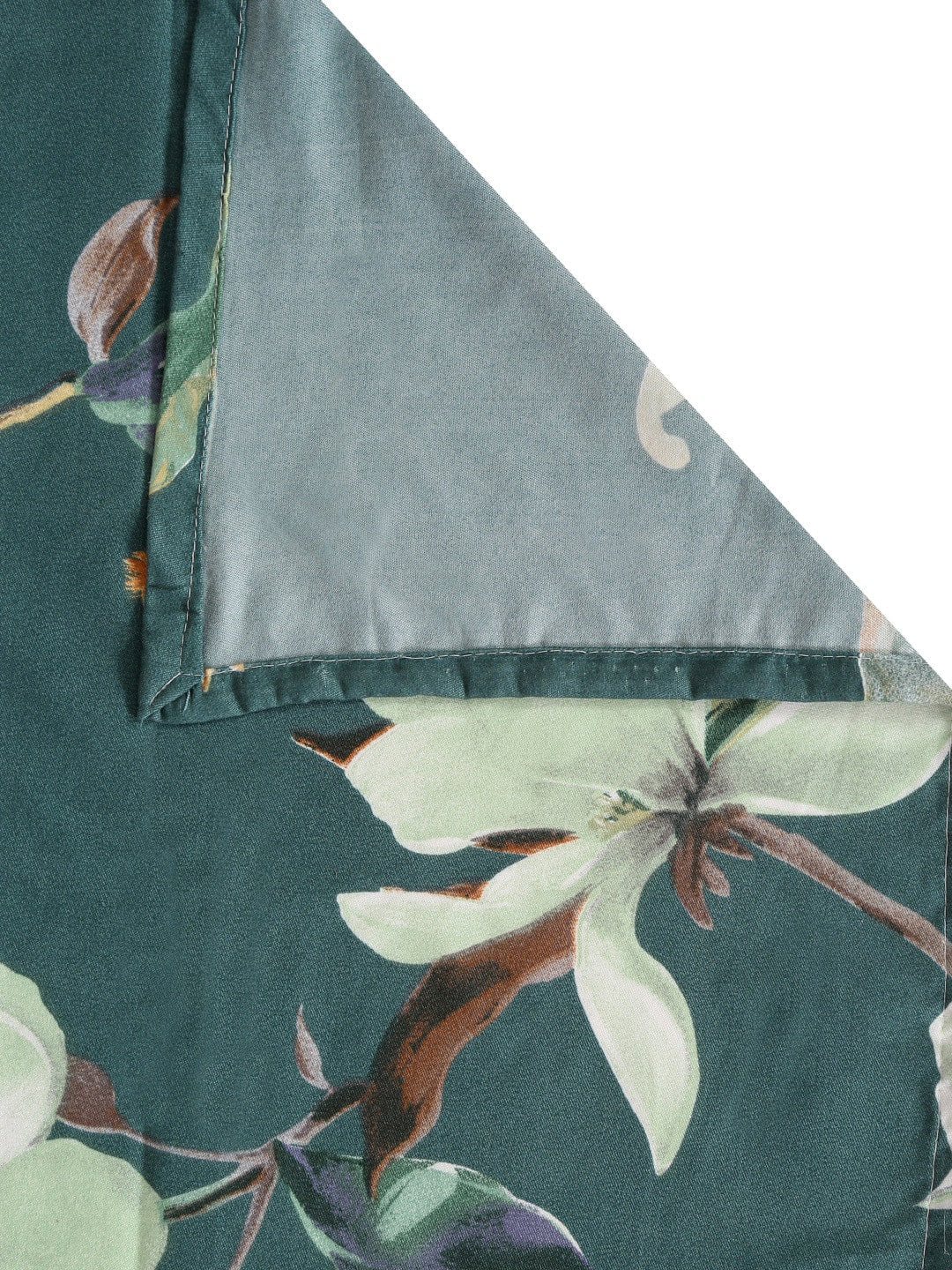 Home Sizzler Unisex Green Bedsheets - Swadesiicart