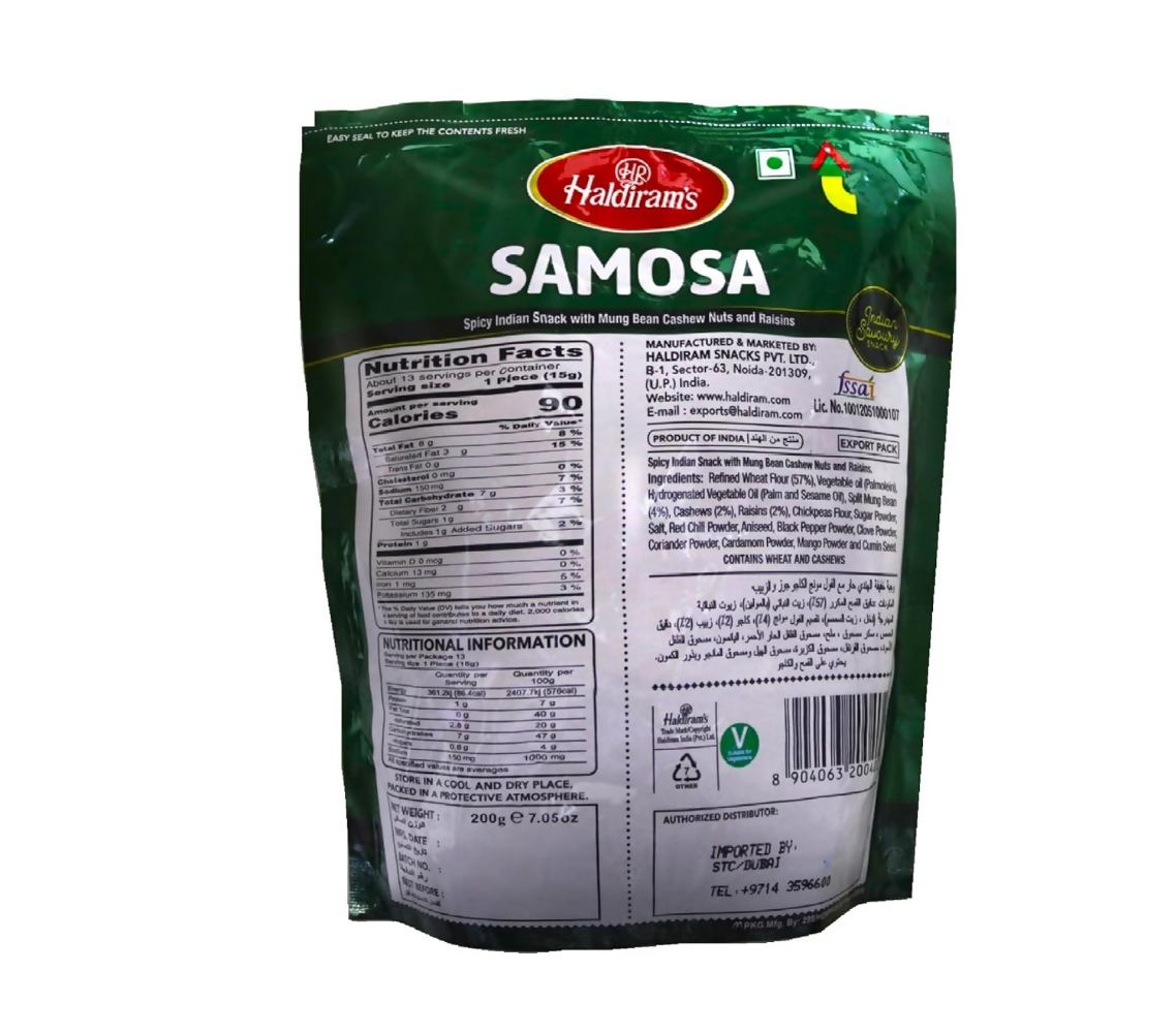 Haldiram's Samosa - Swadesiicart