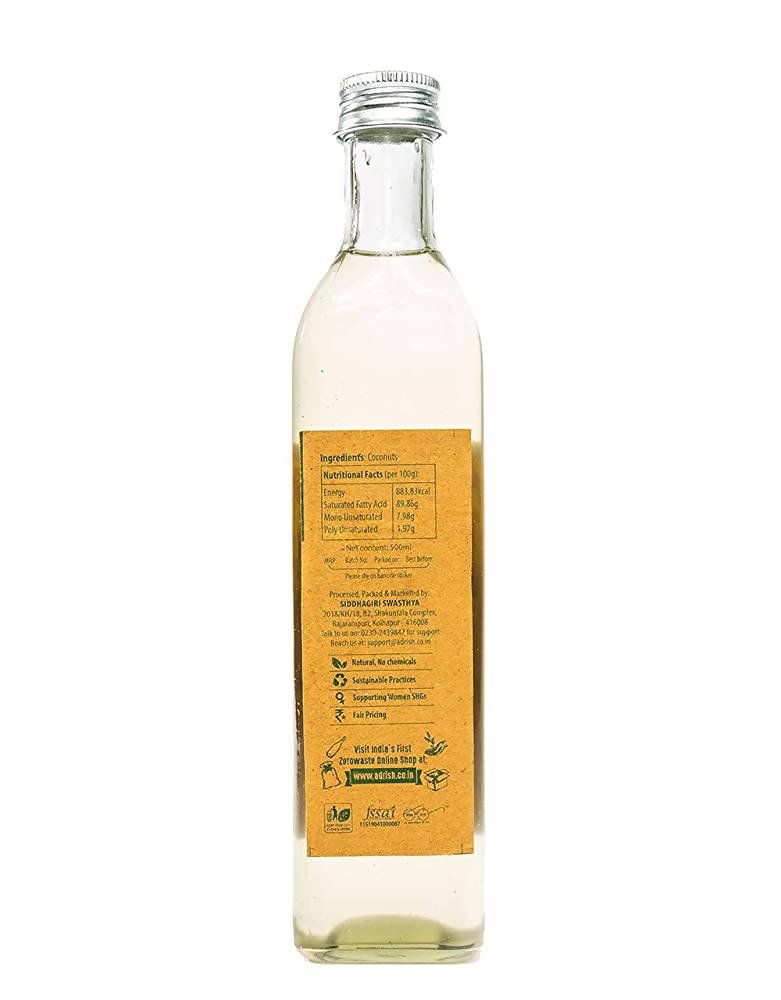 Adrish Wood Pressed Coconut Oil - Swadesiicart