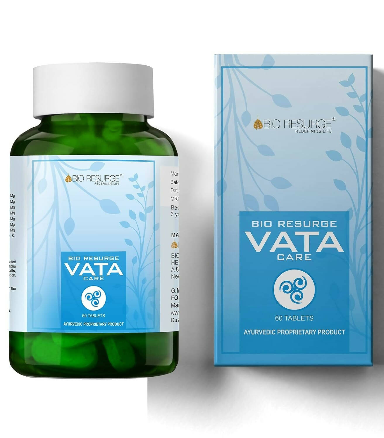 Bio Resurge Life Vata Care Tablets - Swadesiicart