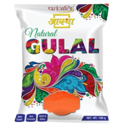 Patanjali Aastha Gulal - Red | Swadesiicart