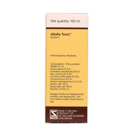 Dr. Willmar Schwabe India Schwabe Germany Alfalfa Tonic | Swadesiicart