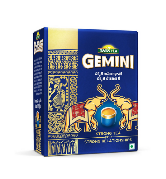Tata Tea Gemini Strong Assam Tea Black Tea - Swadesiicart