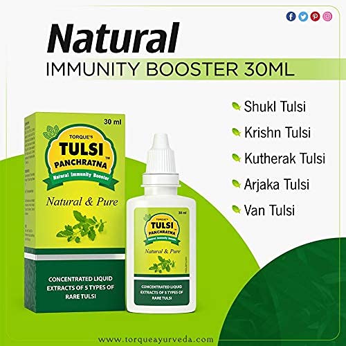 Torque's Tulsi Panchratna-Natural Immunity Booster | Swadesiicart