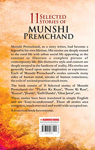 11 Selected Stories of Munshi Premchand - Swadesiicart