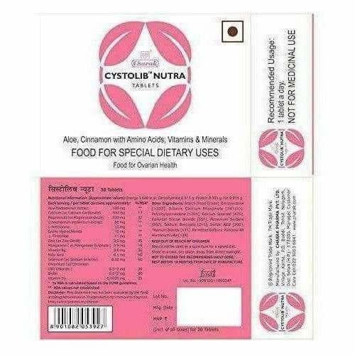 Cystolib Nutra Nutrition Supplement - Swadesiicart