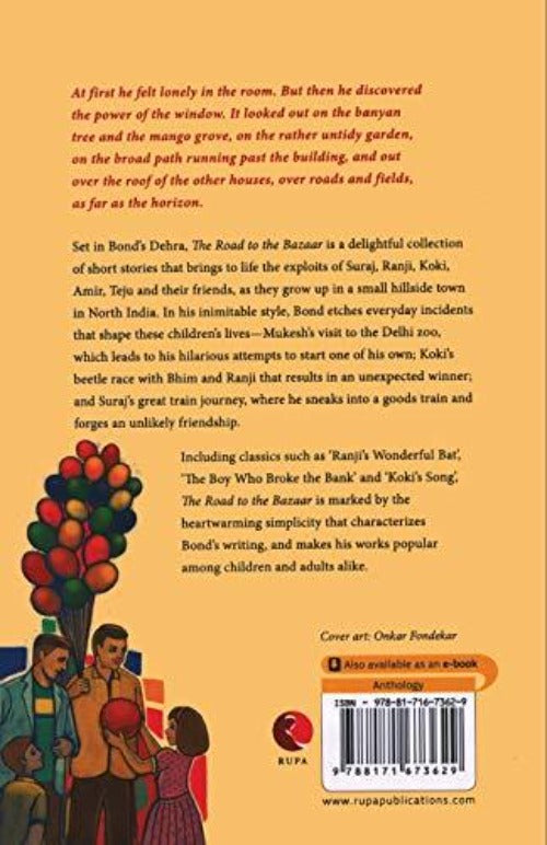 Ruskin Bond The Road to the Bazaar - Swadesiicart