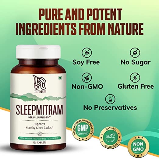 Nirogam Sleepmitram Tablets - Swadesiicart