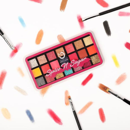 Matt Look Ultra Professional Eyeshadow Palette - Salt N Pepper - Swadesiicart