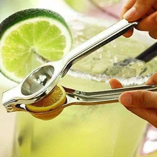 Stainless Steel Lemon Citrus Squeezer / Bottle Opener - Swadesiicart