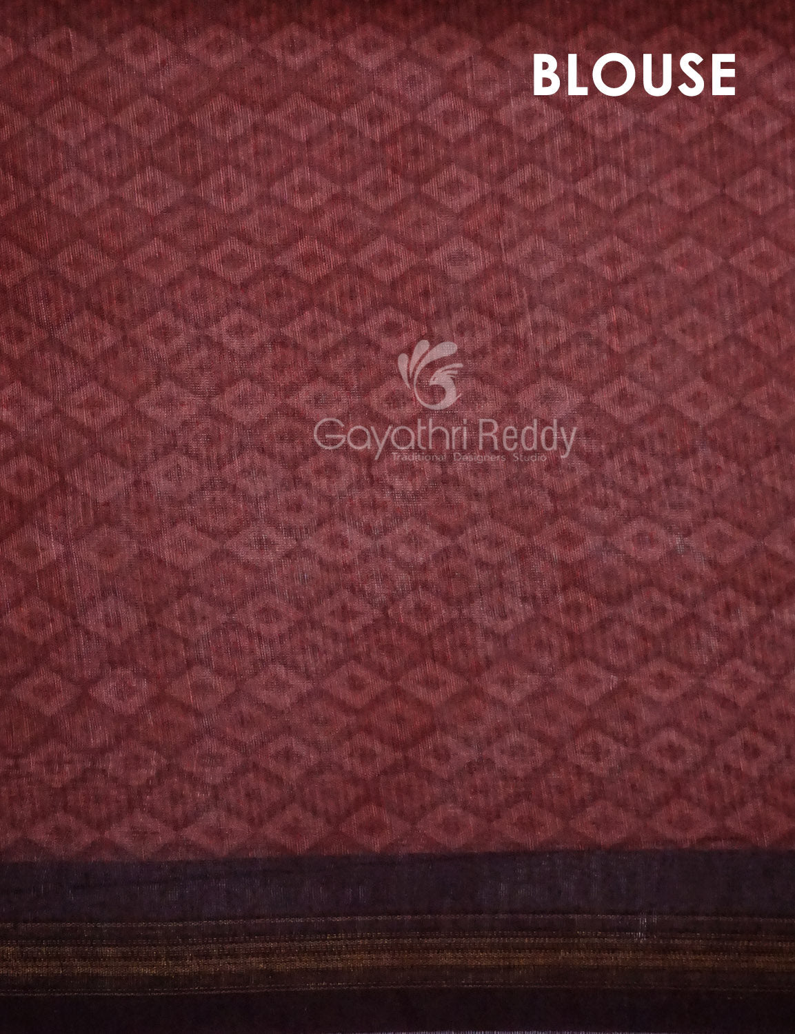 Shades of Peachish Orange Colour Shibori Print Semi Chanderi Saree By Gayathri Reddy Designer Studio | Swadesiicart