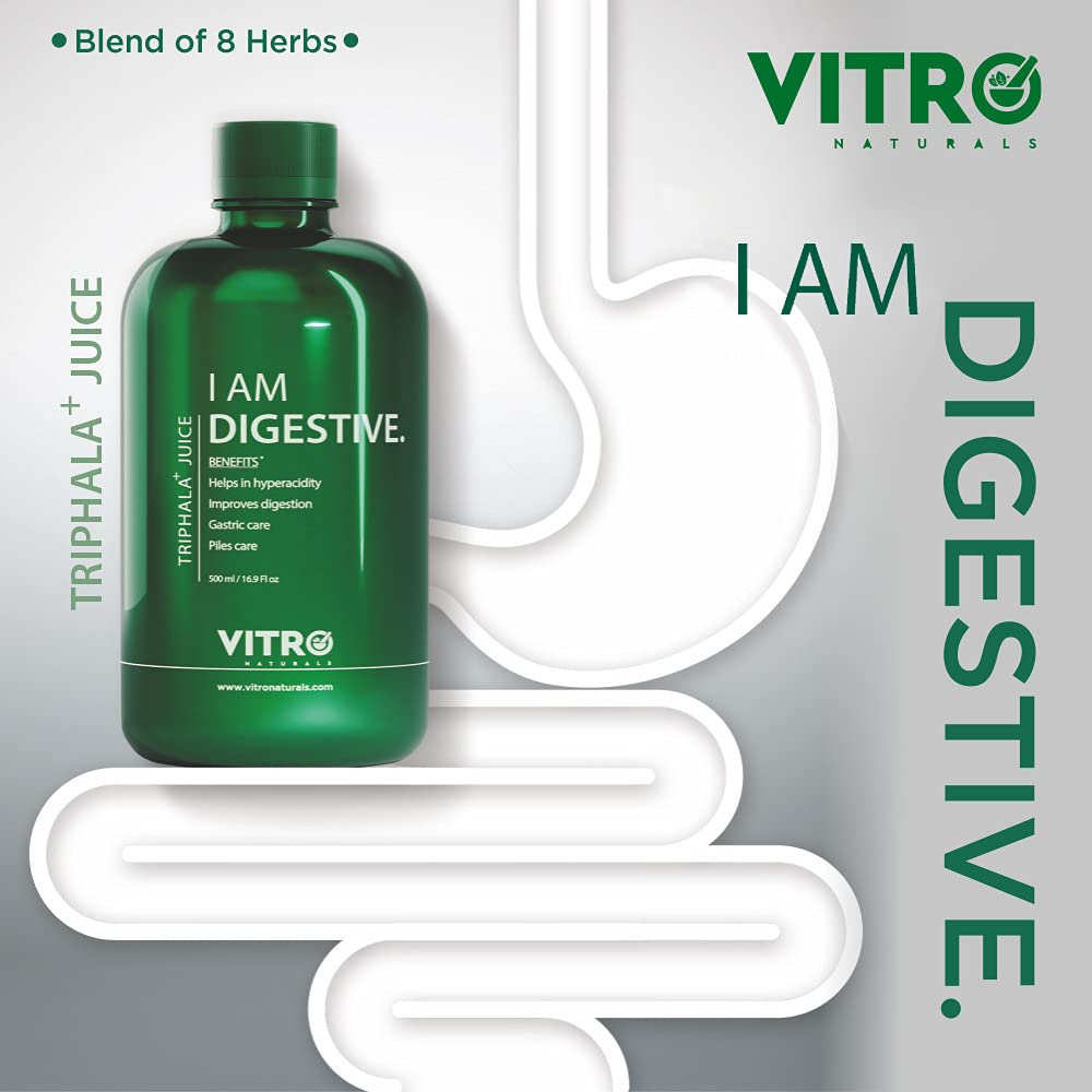 Vitro Naturals I Am Digestive Triphala+ Juice | Swadesiicart