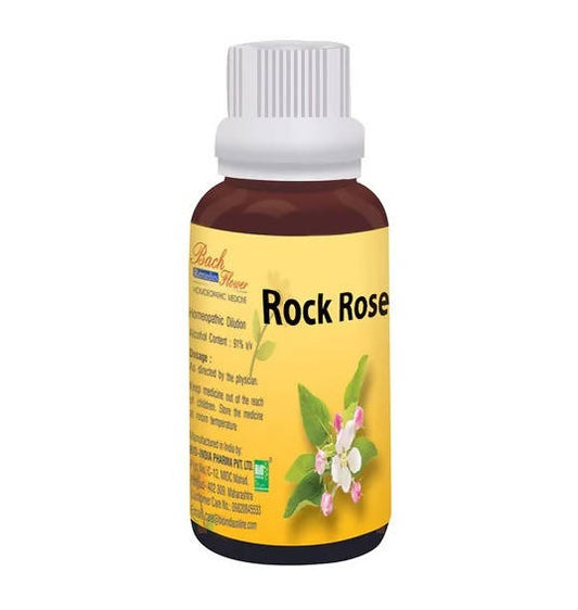 Bio India Homeopathy Bach Flower Rock Rose Dilution | Swadesiicart