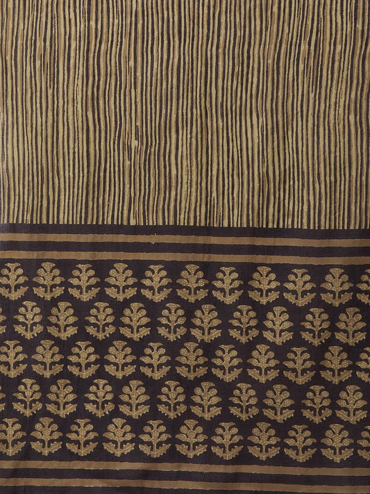 InWeave Green Boota Cotton Dupattas - Swadesiicart