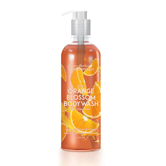 Blossom Kochhar Aroma Magic 3-in-1 Orange Blossom Body Wash | Energizing Aromatherapy Body Wash - Blossom Kochhar Aroma Magic
