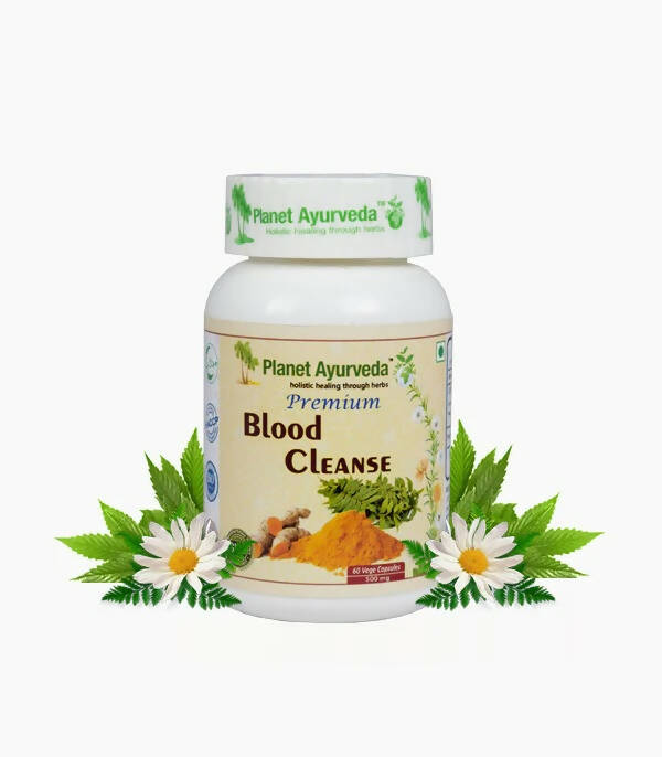 Planet Ayurveda Premium Blood Cleanse Capsules - Planet Ayurveda