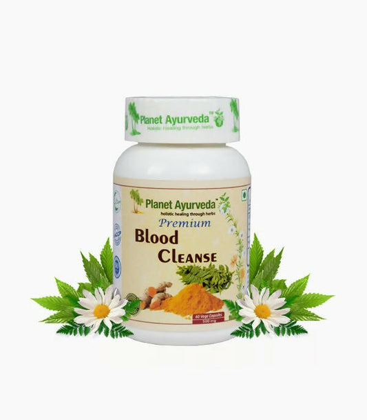 Planet Ayurveda Premium Blood Cleanse Capsules - Planet Ayurveda
