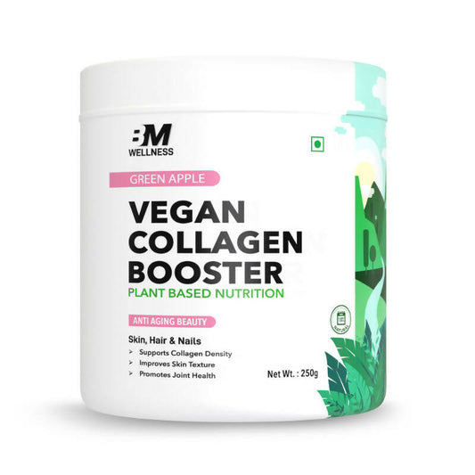 BM Wellness Vegan Collagen Booster - Green Apple | Swadesiicart