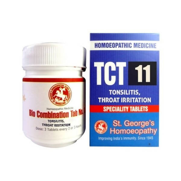 St. George's Homeopathy TCT 11 Tablets | Swadesiicart