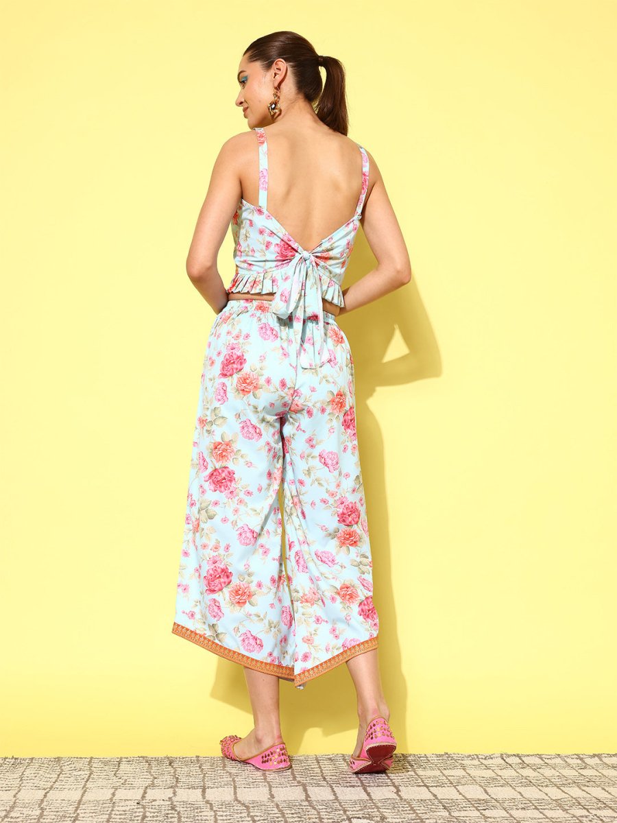 Ahalyaa Women Floral Printed Co-Ords - Swadesiicart