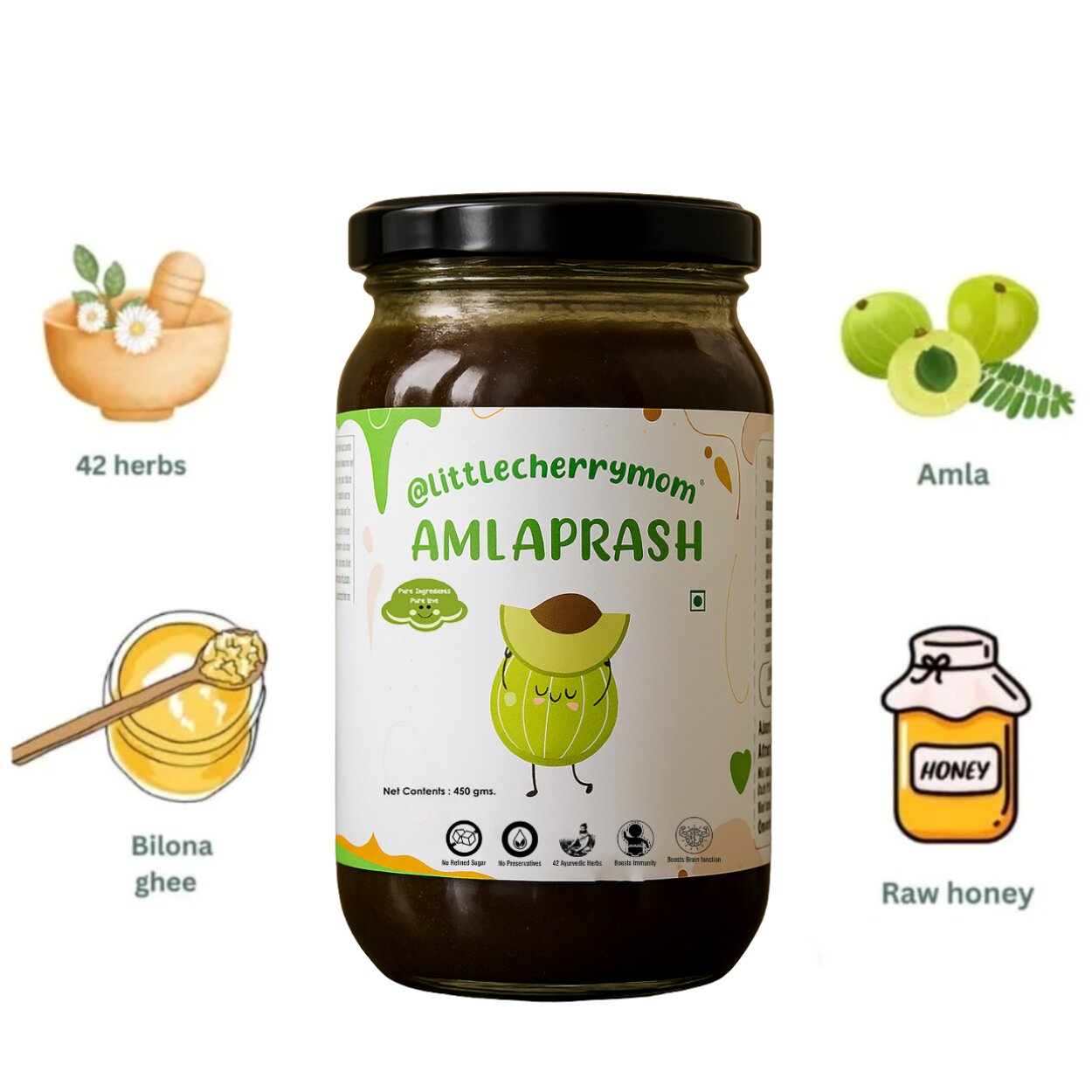 Littlecherrymom Amlaprash (Chawanprash)