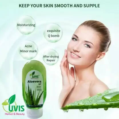 UVIS Herbal & Beauty Aloevera Gel - Swadesiicart