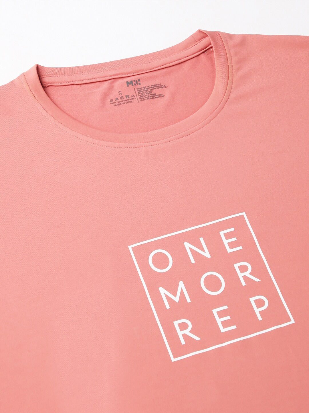 MKH Typography Printed Dri-FIT Relaxed Fit T-shirt - Swadesiicart