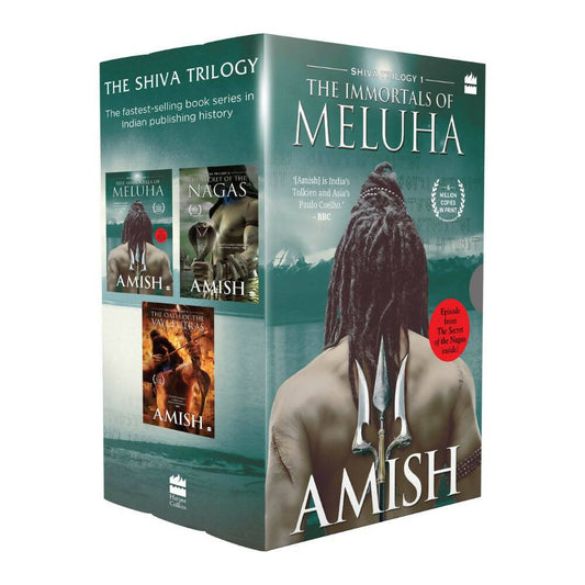 The Shiva Triology Boxset of 3 Books - The Immortals of Meluha by Amish Tripathi | Swadesiicart
