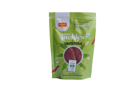 Vellanki Foods Tamarind & Amla Pickle Combo Pack | Andhra Achaar Duo 250g Each - Swadesiicart