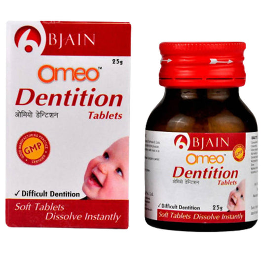 Bjain Homeopathy Omeo Dentition Tablets | Swadesiicart