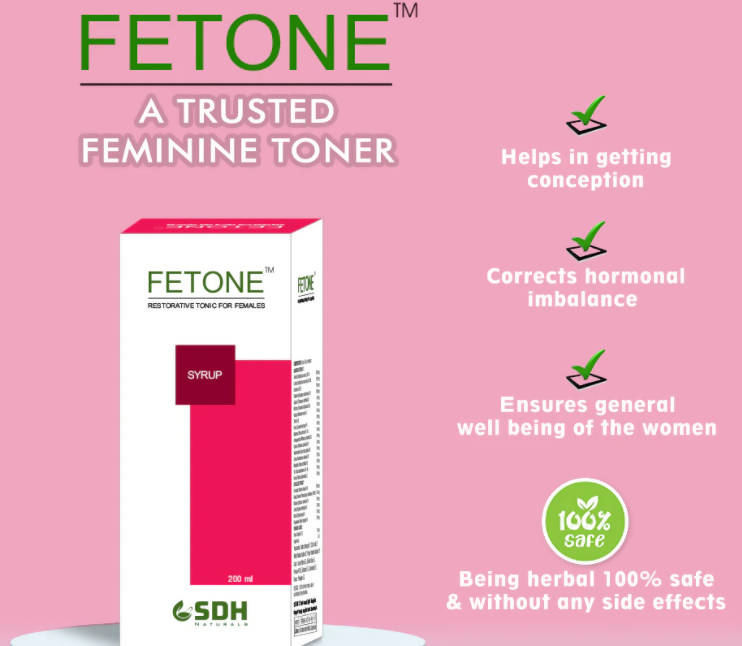 SDH Naturals Fetone Syrup | Swadesiicart