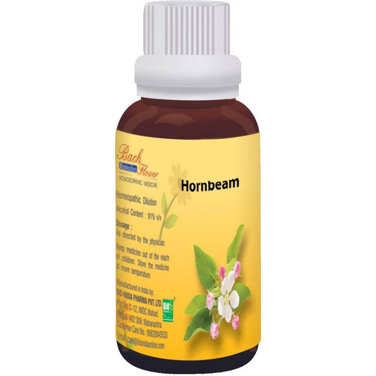 Bio India Homeopathy Bach Flower Hornbeam Dilution | Swadesiicart