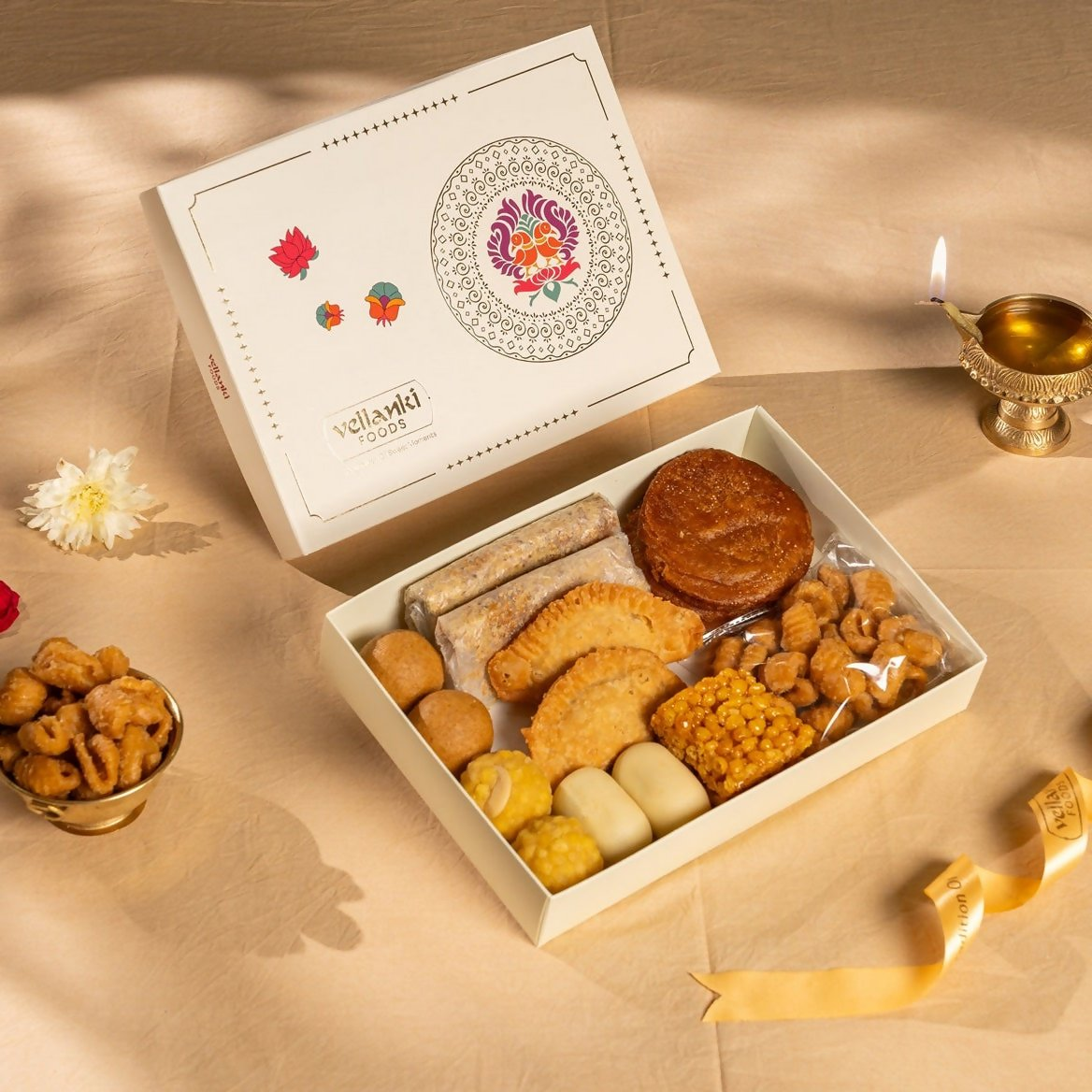 Vellanki Foods Traditional Sweet Box | Swadesiicart